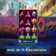 mais de 11.5 escanteios